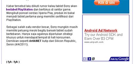 Google Adsense untuk Website bahasa Indonesia