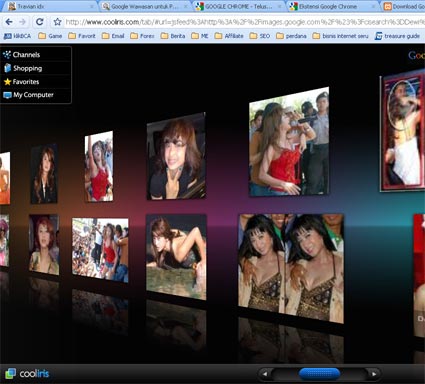 Cool iris untuk add ons google chorme