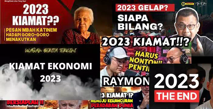 Apakah tahun 2023 benar-benar kiamat ?
