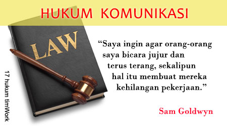 Hukum Komunikasi teamwork