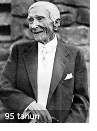 95 tahun John Rockefeller